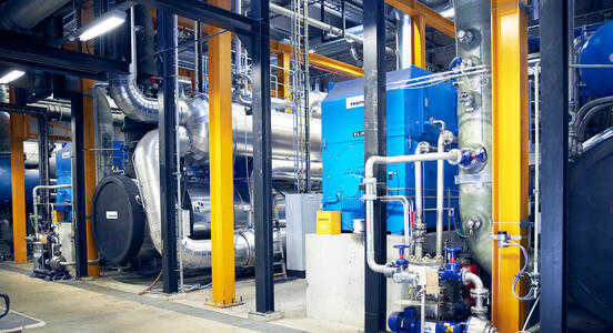 Suomenoja heat pump facility