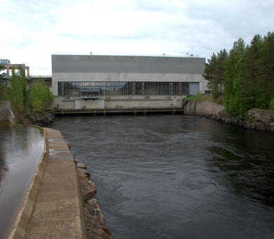 Utanen hydropower plant