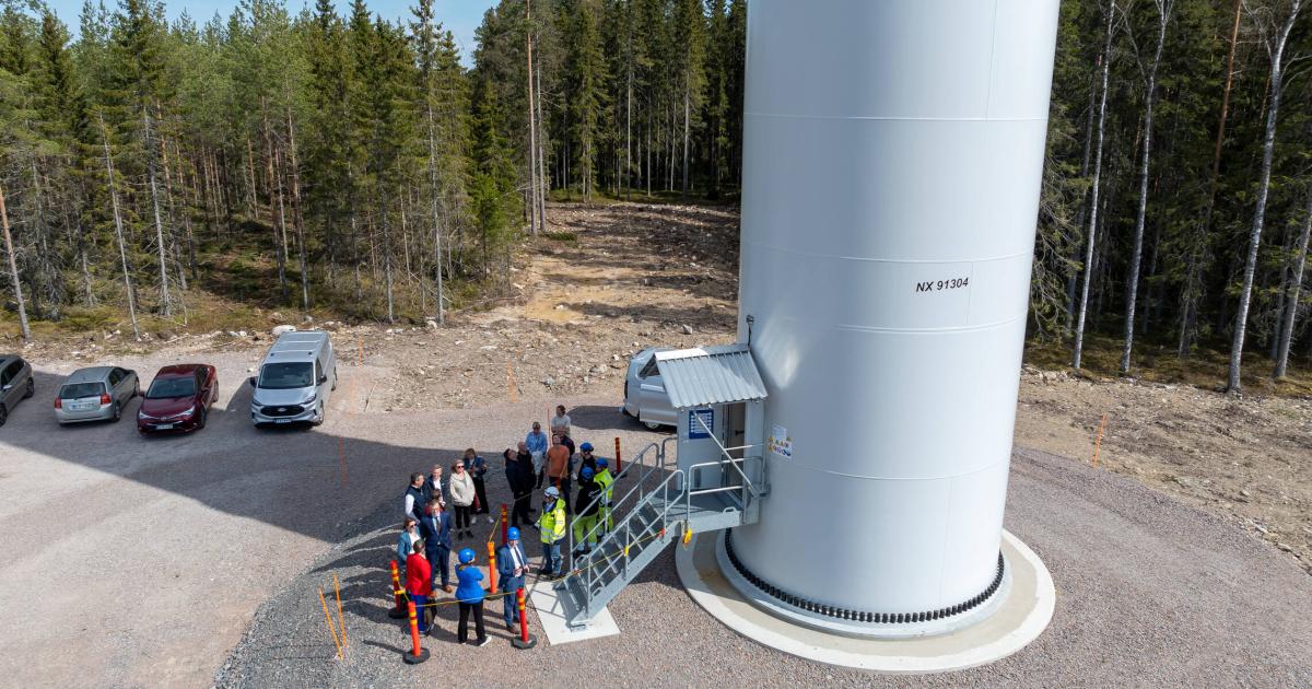 Le parc éolien de Pjelax, par Fortum et Helen, mis en service – 3ème plus grand de Finlande