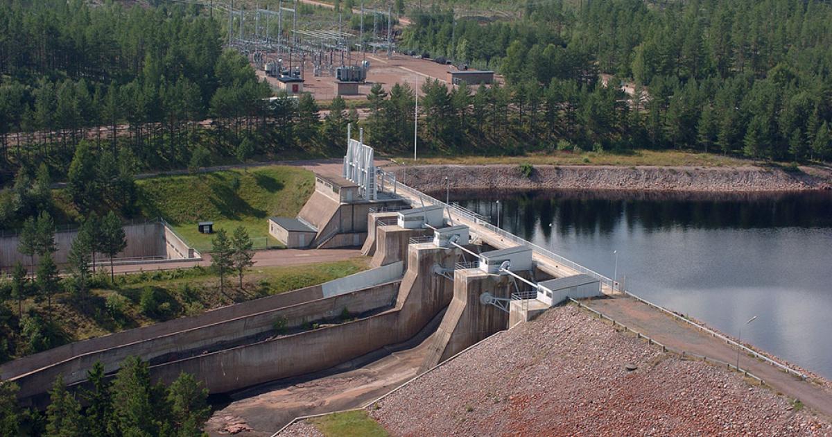 Åsens kraftstation logotyp