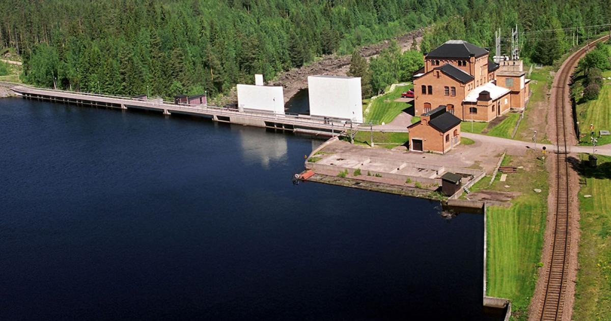 Mockfjärds kraftverk logotyp