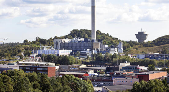 Högdalen CHP plant in Sweden