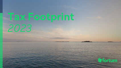 Photo of Tax Footprint 2023 coverpage