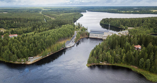 Oulujoki river system, Montta hydro power plant