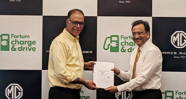 MG and Fortum in India